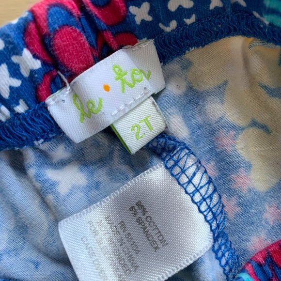 Le Top Blue Smocked Outfit 2T - Picture 7 of 7